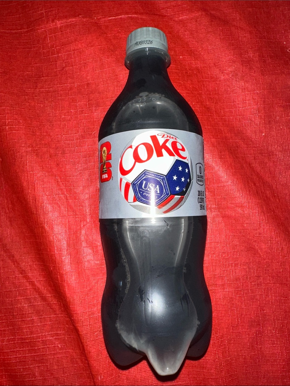 New Coca-Cola USA 2026 FIFA World Cup 20 oz. Diet Soda
